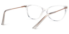 Brandi Cat eye Clear mixed Glasses