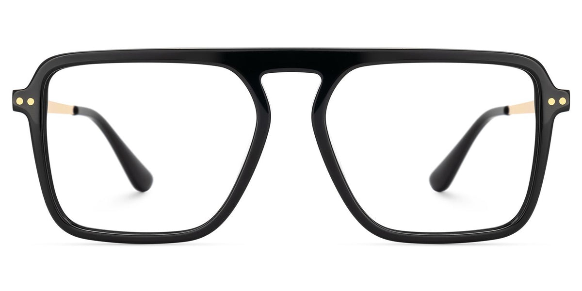 Briannie Aviator Black mixed Glasses