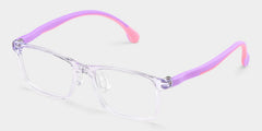Sunny (Age 8-12) Rectangle Purple TR90 Glasses