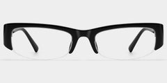 Trevor Browline Black TR90 Glasses