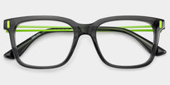 Axel Rectangle Gray mixed Glasses