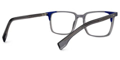 Davila Rectangle Gray acetate Glasses