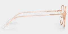 Celena Round Rose-Gold titanium Glasses