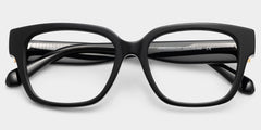 Blake Square Black acetate Glasses