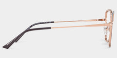 Grasso Square Two-Tone metal Glasses