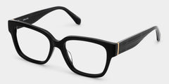 Blake Square Black acetate Glasses