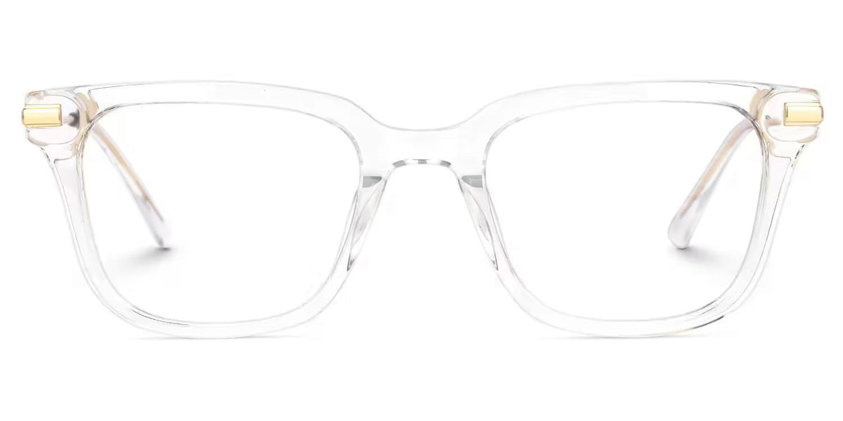 Kellie Rectangle Clear acetate Glasses
