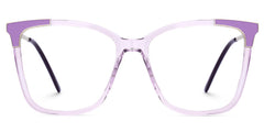 Roshavia Square Purple mixed Glasses