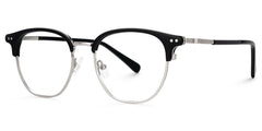 Geno Browline Black mixed Glasses
