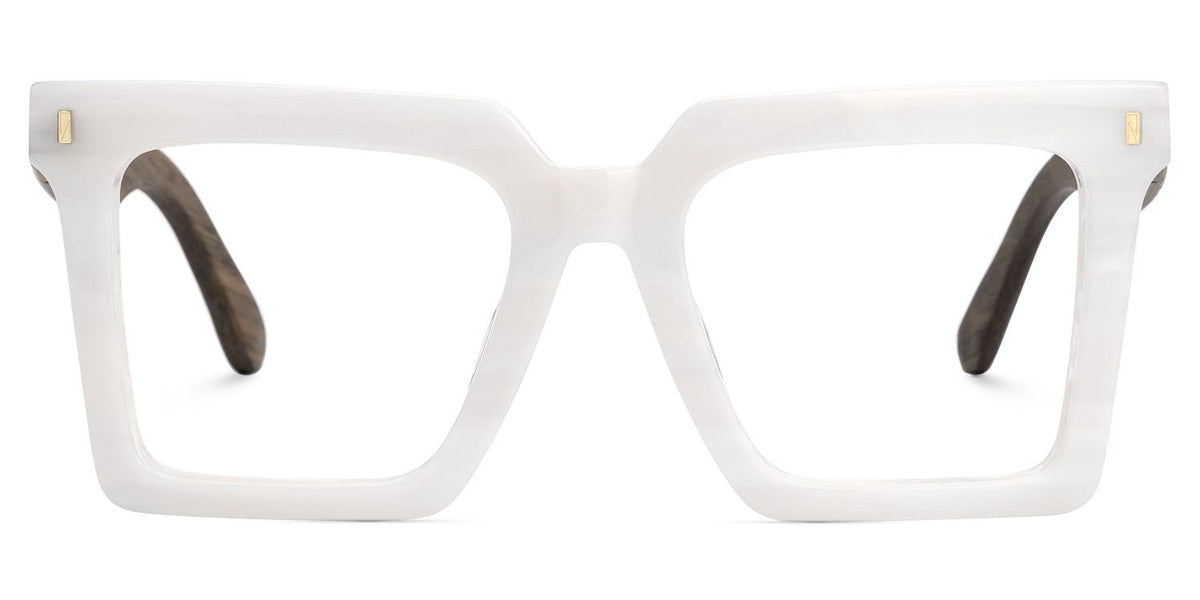 Pierre Square White mixed Glasses