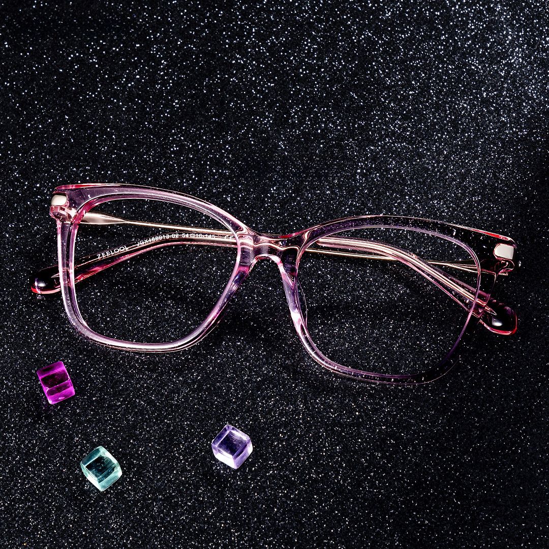 Cardoso Butterfly Pink mixed Glasses