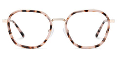 Mitchell Geometric Pink Tortoise mixed Glasses