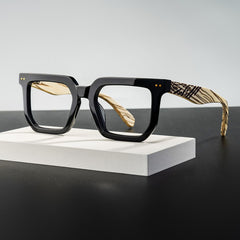 Shontay Square Black mixed Glasses