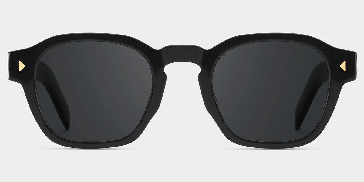 Leilani Rectangle Black TR90 Glasses