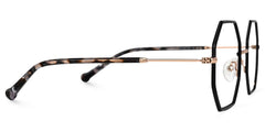 Griffith Geometric Black metal Glasses