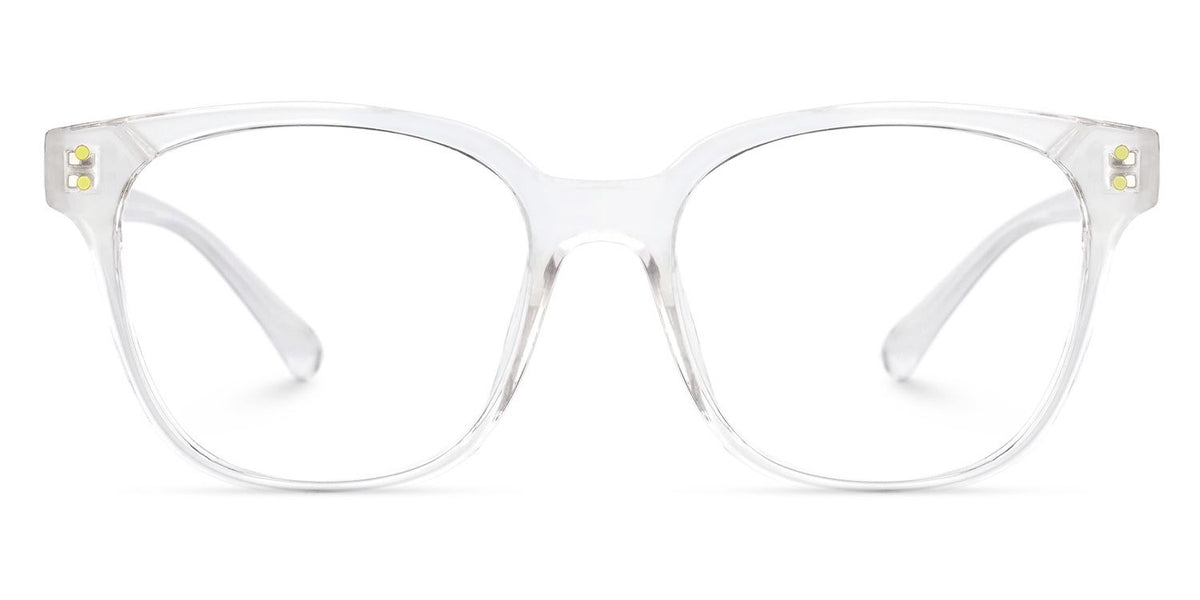 Aenid Square Clear acetate Glasses