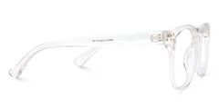 Aenid Square Clear acetate Glasses